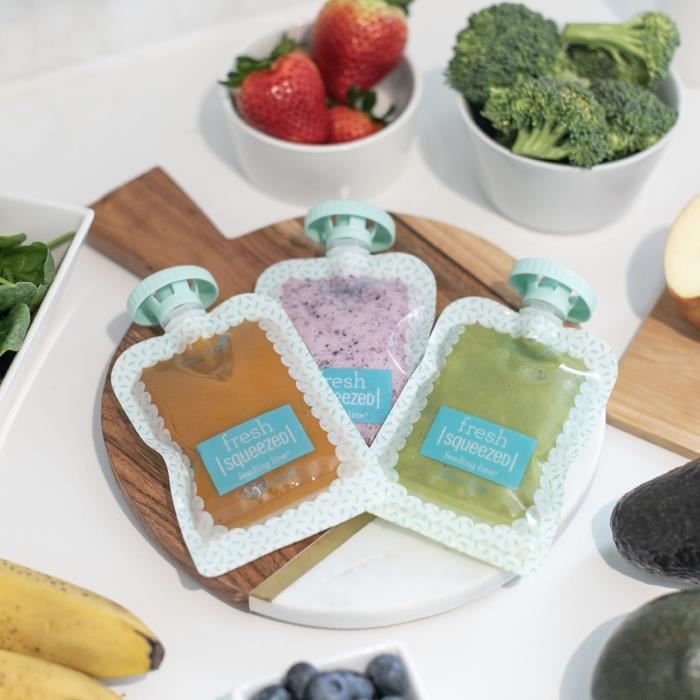 INFANTINO Filling Station - Squeeze Station - Homemade Pouch Preparation