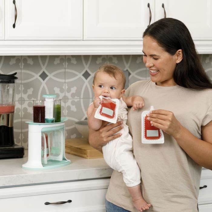 INFANTINO Filling Station - Squeeze Station - Homemade Pouch Preparation