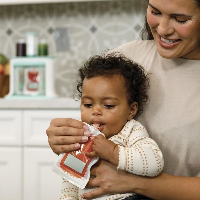 INFANTINO Filling Station - Squeeze Station - Homemade Pouch Preparation