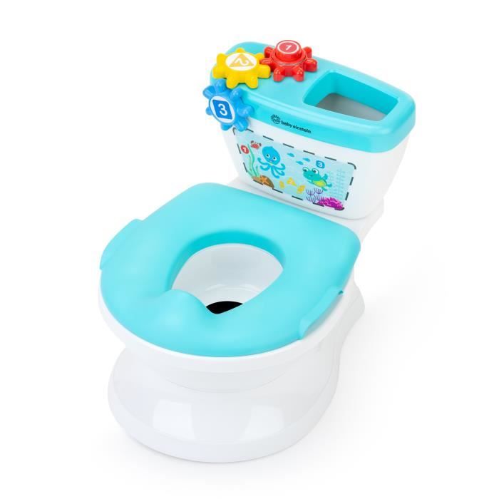 BABY EINSTEIN Mini Toilet for Children with Toilet Seat Reducer, Musical Flush