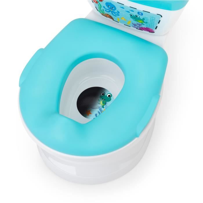 BABY EINSTEIN Mini Toilet for Children with Toilet Seat Reducer, Musical Flush