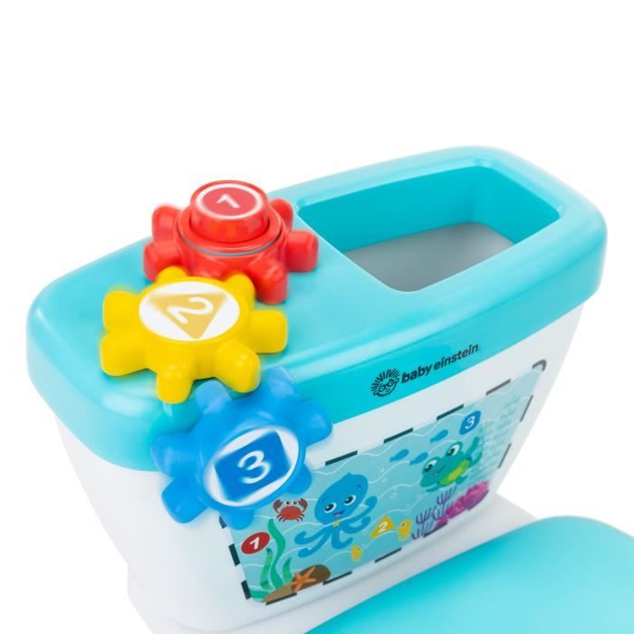 BABY EINSTEIN Mini Toilet for Children with Toilet Seat Reducer, Musical Flush