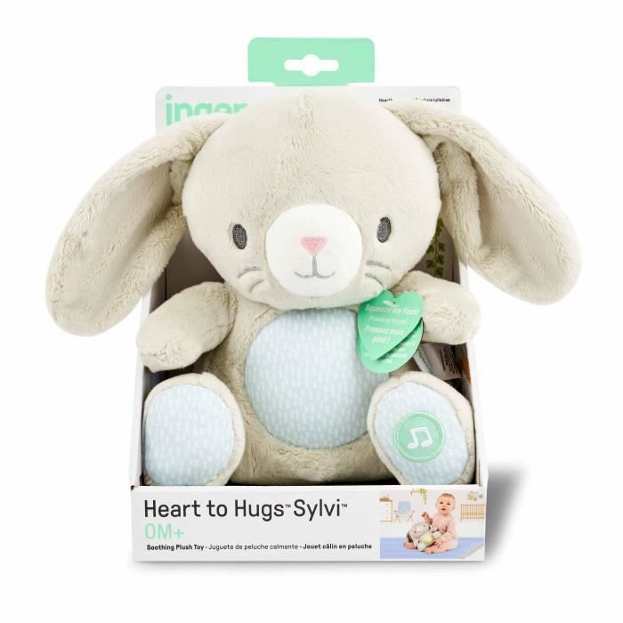 INGENUITY Plush Toy - Sylvi the Bunny Comforter - Soothing Melodies
