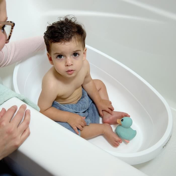 INGENUITY - 3-in-1 Baby Bathtub - Compact - Adaptable - 3 Modes of Use - Easy to Clean