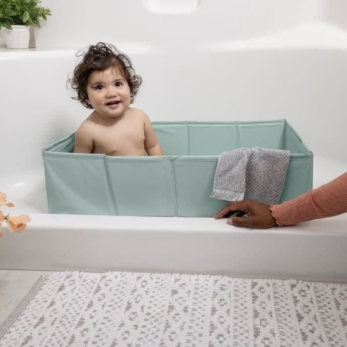 INGENUITY - Foldable Baby Bathtub - Portable - Waterproof Lining - Easy to Clean