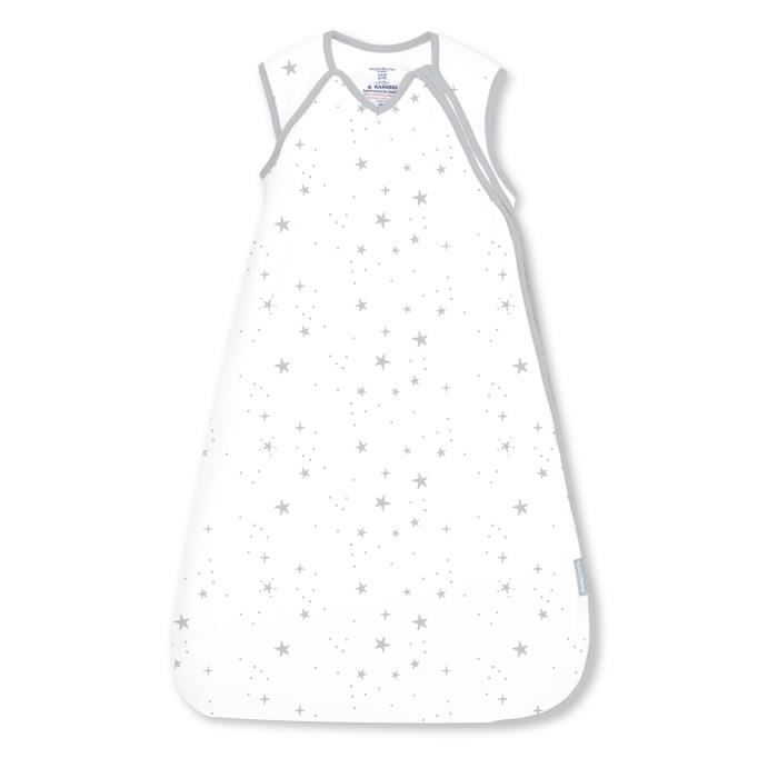 INGENUITY, Gigoteuse d'Emmaillotage, sac de couchage Pluie d'étoiles, TOG 2. 5 évolutive de 3 a 18 mois certifié oeko-Tex
