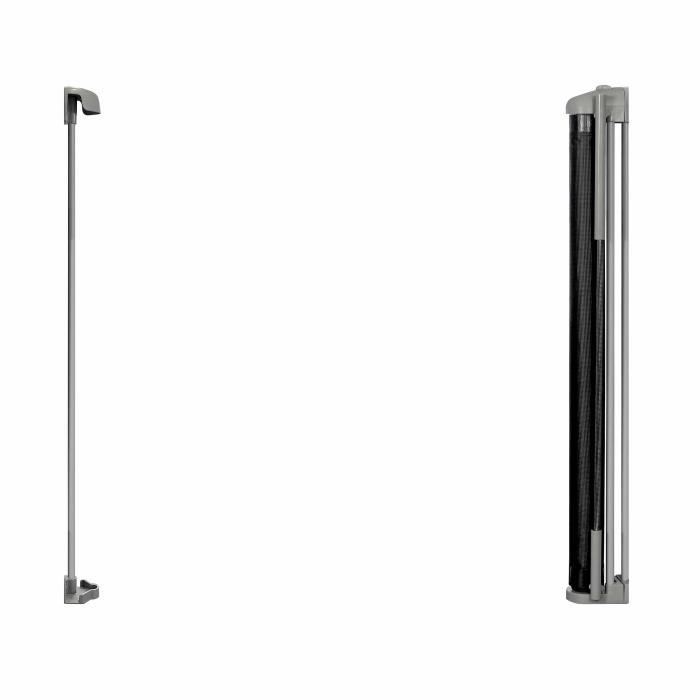 INGENUITY Child Safety Gate - Up to 136 cm - Retractable - Auto Lock Easy Close - For Stairs, Dogs, Pets