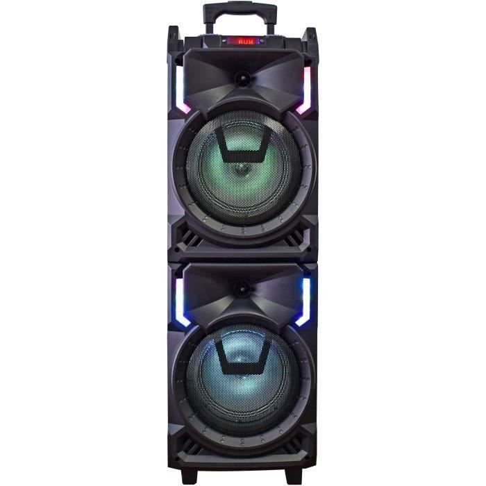 INOVALLEY Portable Karaoke Trolley Speaker - MS01XXL - Bluetooth - 800W