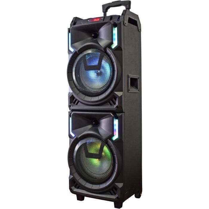 INOVALLEY Portable Karaoke Trolley Speaker - MS01XXL - Bluetooth - 800W