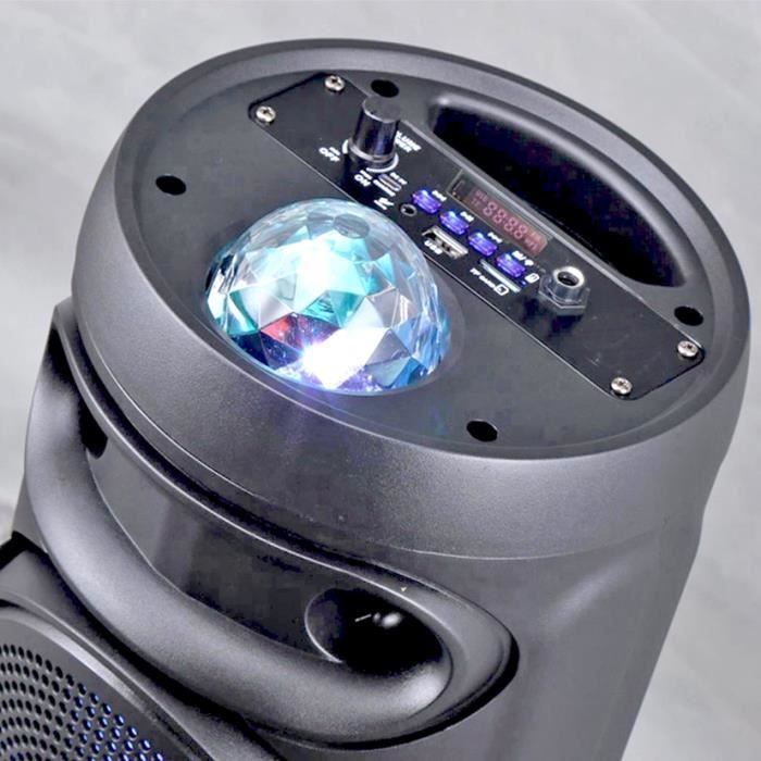INOVALLEY Bluetooth Speaker - KA02 BOWL - 400W - Light-Up - Karaoke Function