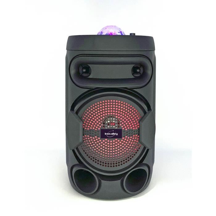 INOVALLEY Bluetooth Speaker - KA02 BOWL - 400W - Light-Up - Karaoke Function