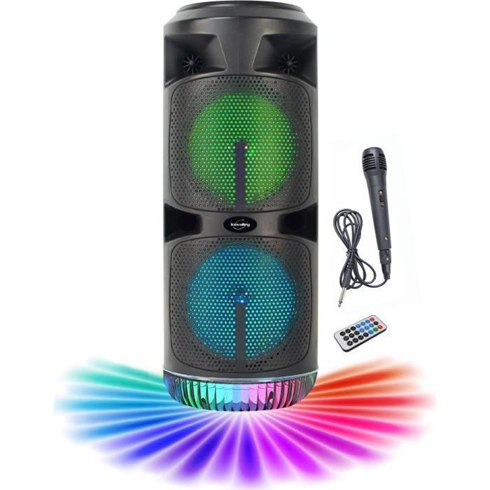 INOVALLEY Karaoke Speaker - KA03-XXL - 450W - Bluetooth V5.0