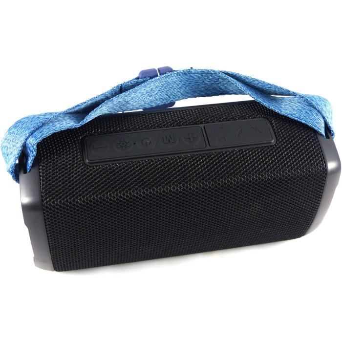 INOVALLEY Bluetooth Speaker with Lights - HP345-B - 10W - Bluetooth V5.3