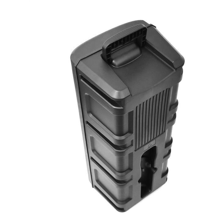 INOVALLEY Light-Up Karaoke Speaker - KA25-FIRE - Bluetooth V5.0 - 850W - Black