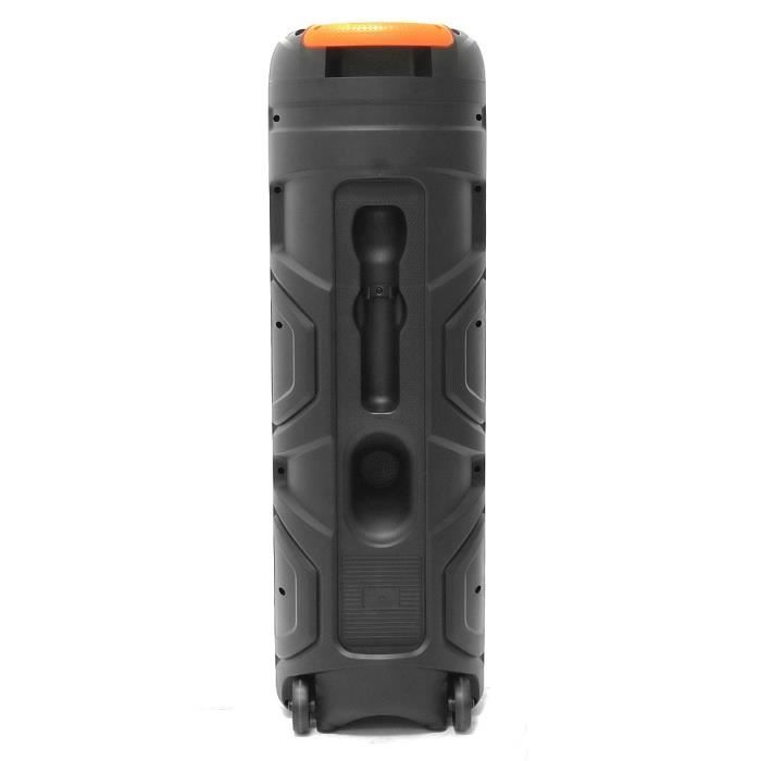 INOVALLEY Light-Up Karaoke Speaker - KA129-XXL - Bluetooth V5.0 - 90 cm - 1000 W - Wireless Microphone Included