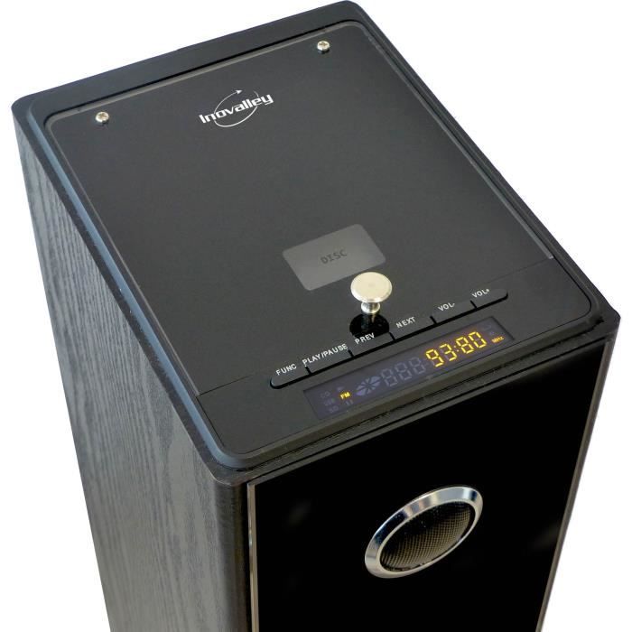 INOVALLEY HP33-CD Bluetooth Sound Tower - CD Player - 100W Power