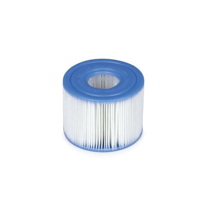 Pack of 2 Filter Cartridges for INTEX Pure Spa - Easy-to-Clean Dacron Fiber