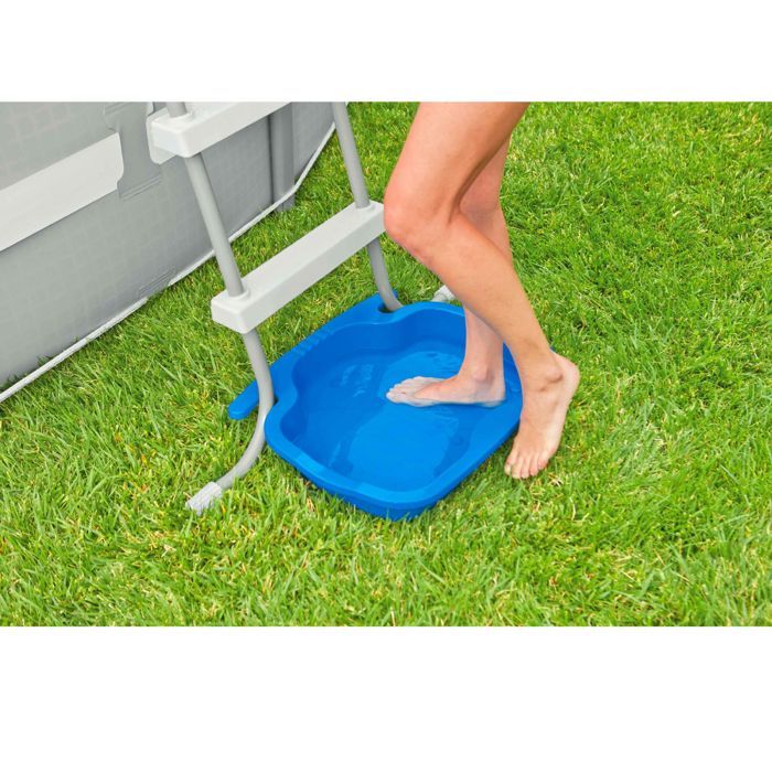 INTEX Footbath - 56 x 46 x 9 cm - Blue or Grey (Random Color)