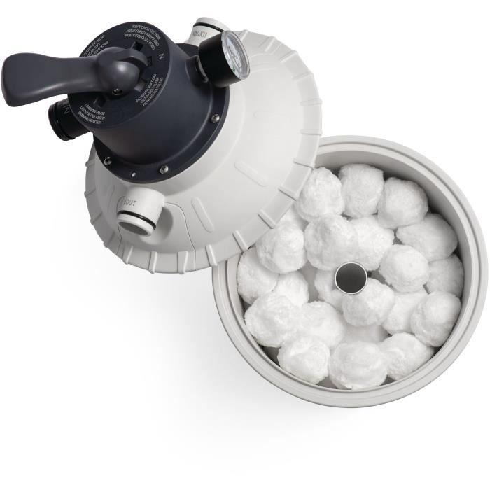 INTEX Filter Balls - Filtration Fineness 3 to 5 Microns - Lifespan 3 to 5 Years