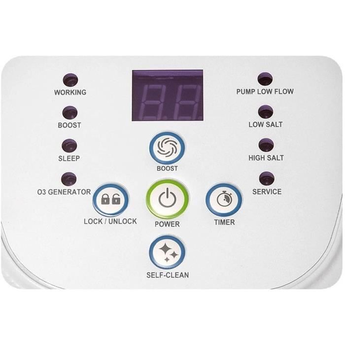 INTEX Krystal Clear QS500 Salt Chlorinator for Pools up to 26.5 m³