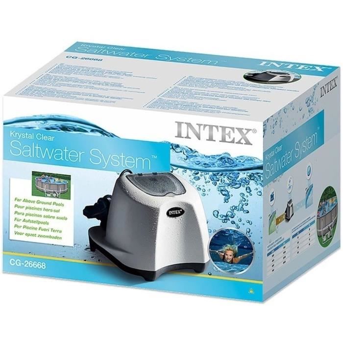 INTEX Krystal Clear QS500 Salt Chlorinator for Pools up to 26.5 m³