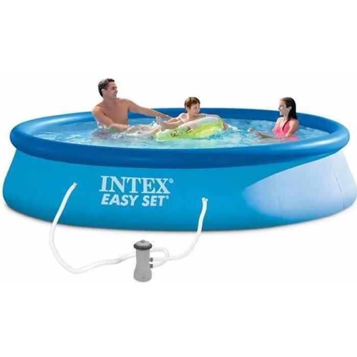 Intex - 28142NP - Easy Self-Supporting Easy Set Pool Ø 3.96 x 0.84 m