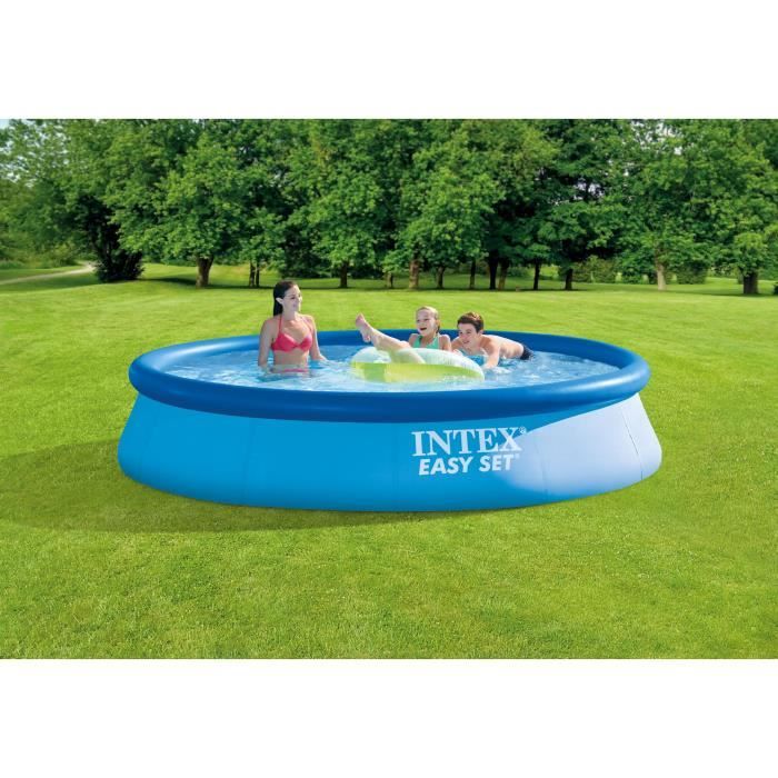 Intex - 28142NP - Easy Self-Supporting Easy Set Pool Ø 3.96 x 0.84 m