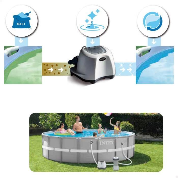 Intex - QS200 Saltwater Sterilizer for Pools up to 8 m³