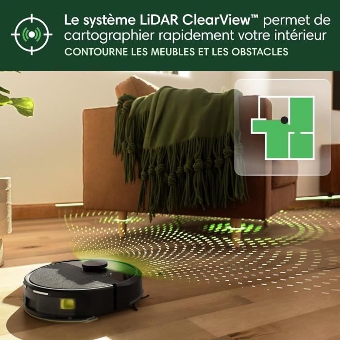 iRobot Roomba 105 Combo - 7000 Pa - 2 hours - LiDAR Navigation 7KPa