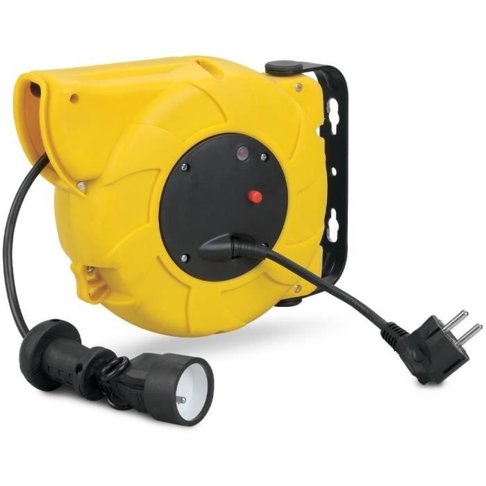 I-Watts Wall-Mounted Electric Cable Reel - I-EEAM05-1520B - 20 m - HO5-3G1.5