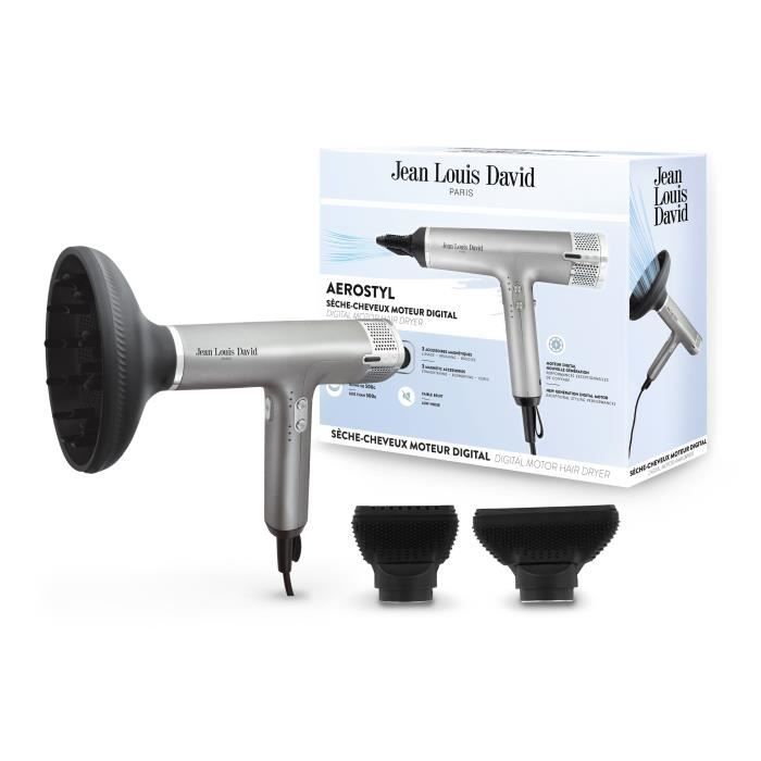 JEAN LOUIS DAVID New Generation BLDC Motor Hair Dryer - Magnetic Attachments