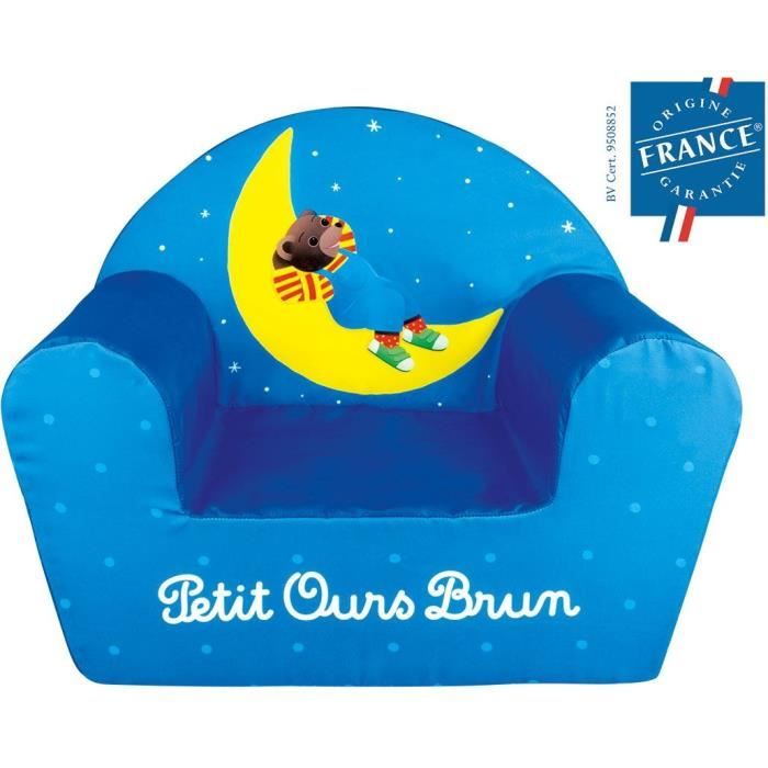 FUN HOUSE Little Brown Bear Club Chair - H.42 x W.52 x D.33 cm - For Children