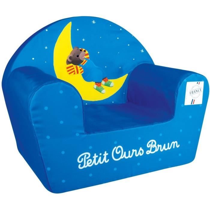 FUN HOUSE Little Brown Bear Club Chair - H.42 x W.52 x D.33 cm - For Children