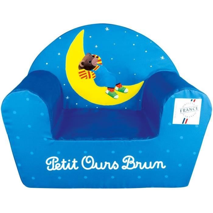 FUN HOUSE Little Brown Bear Club Chair - H.42 x W.52 x D.33 cm - For Children