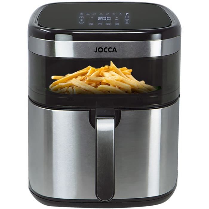 JOCCA Air Fryer - 2385 - 10 L - With Viewing Window 30.5x43.5x36.4