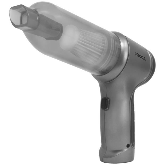 JOCCA Car Vacuum Cleaner - 2000 mAh - 2 speeds - Grey