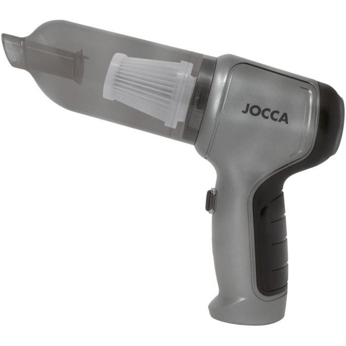 JOCCA Car Vacuum Cleaner - 2000 mAh - 2 speeds - Grey