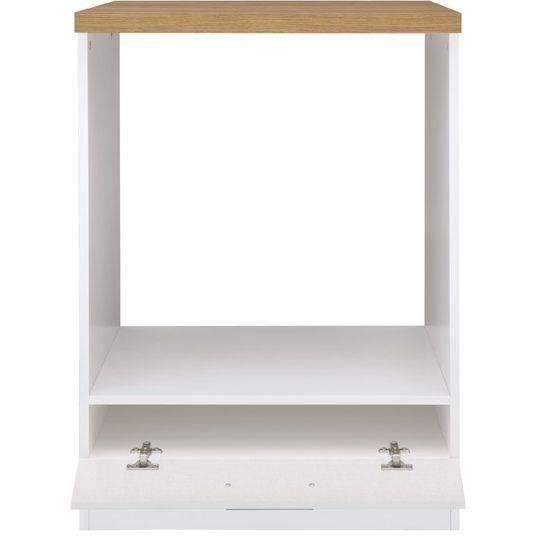 JUNONA Oven Base Cabinet - Glossy White - W 60 x H 86 x D 60 cm