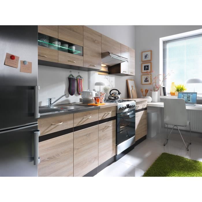 JUNONA Wall Cabinet - 1 Door - Sonoma Oak - W 40 x H 57.3 x D 30 cm