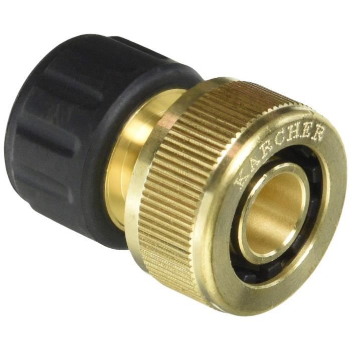 KÄRCHER Brass Quick-Connect Fitting - For 19 mm Hoses - 26450160