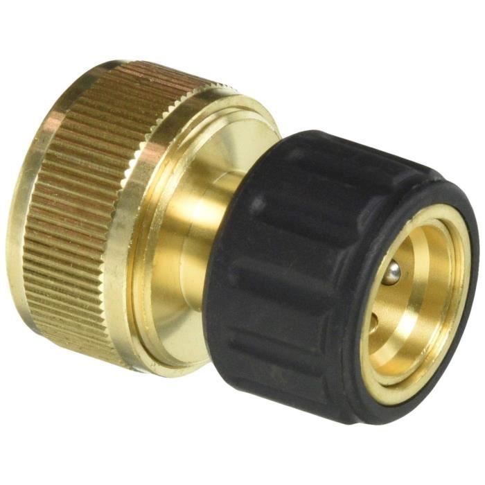 KÄRCHER Brass Quick-Connect Fitting - For 19 mm Hoses - 26450160