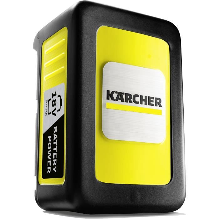 KARCHER Power 18V/5 Ah Battery - LCD Display, Non-Slip Grips