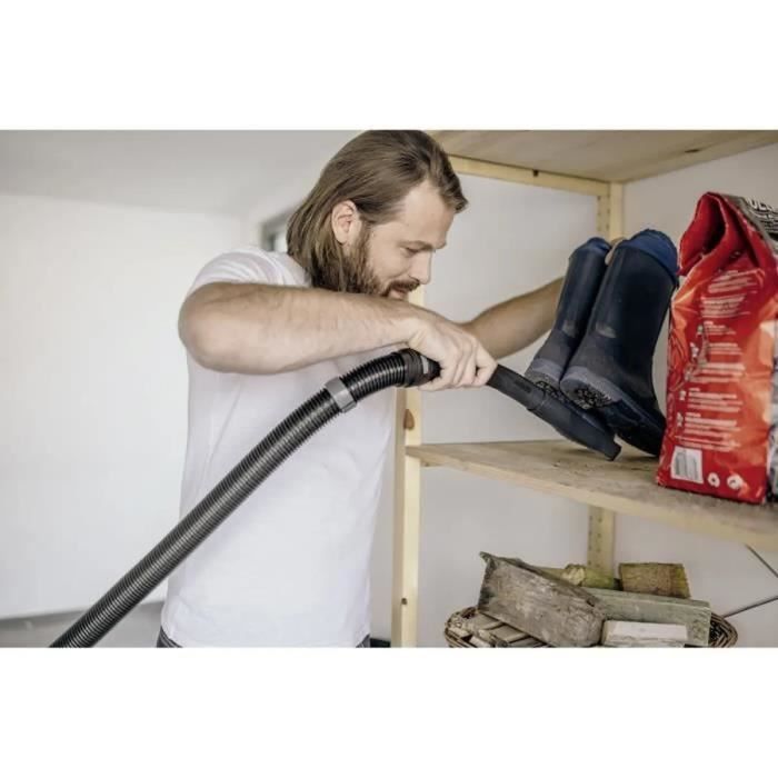 KARCHER WD 3 S V-19/4/20 Wet and Dry Vacuum Cleaner - 19 L Stainless Steel Tank - 1000W (Blower Function)
