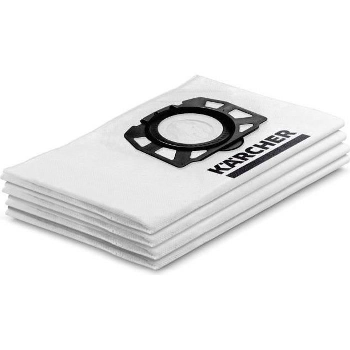 KARCHER Filter Wool Bag - KWD1/ KWD2/ KWD3/ WD2 Plus/ WD3 - Pack of 4