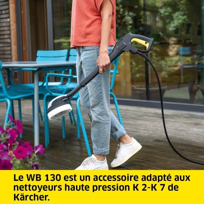 KARCHER WB 130 Rotary Brush - Transparent Casing - Black