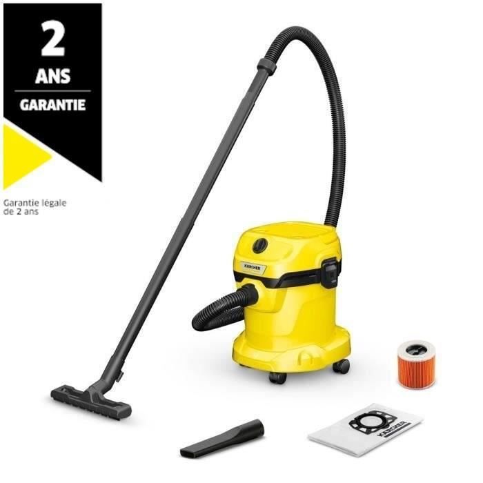 KÄRCHER WD2 Plus 1000W Wet & Dry Vacuum Cleaner - 2 V-15/4/18/C - 16280110