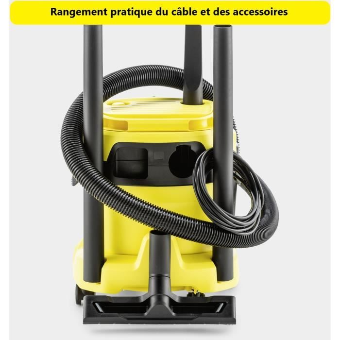 KÄRCHER WD2 Plus 1000W Wet & Dry Vacuum Cleaner - 2 V-15/4/18/C - 16280110