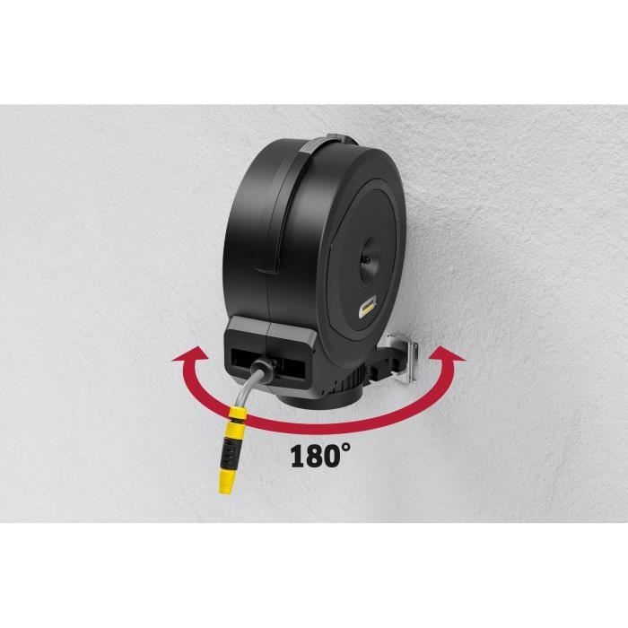KARCHER Automatic Wall-Mounted Hose Reel - HBX 5.35 - 35 m Hose - UV Resistant