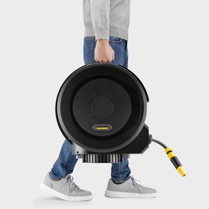 KARCHER Automatic Wall-Mounted Hose Reel - HBX 5.35 - 35 m Hose - UV Resistant