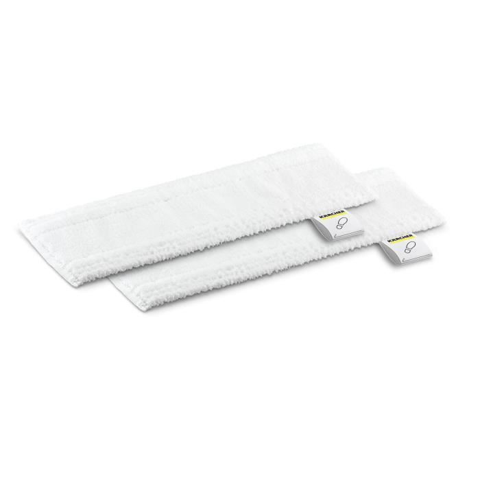 KARCHER Kit of 2 Delicate Surface Mops for EasyFix Nozzle - Compatible with SC 1, SC 2, SC 3, SC 4, SC 5